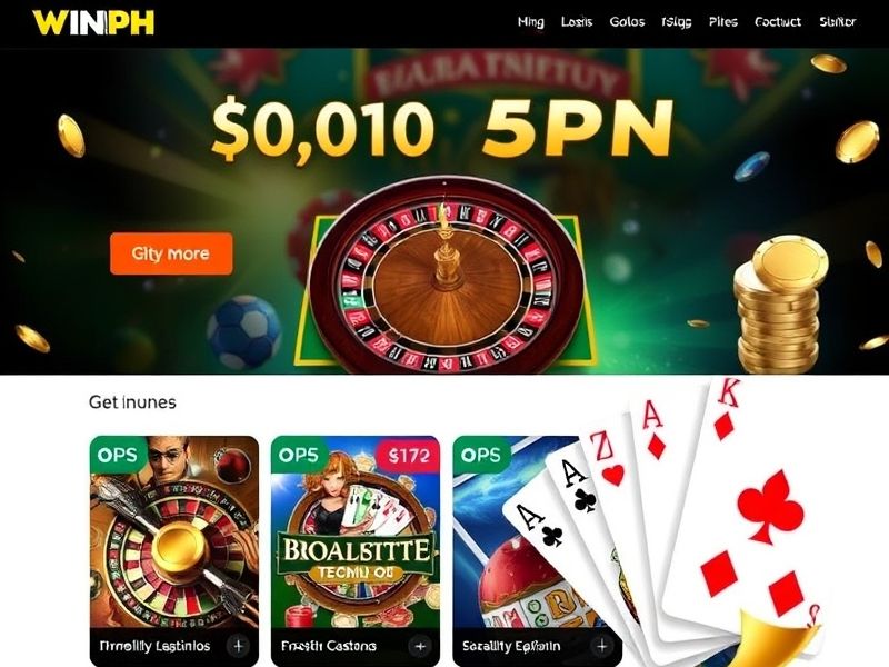 Welcome to winph.com.com, your ultimate destination for exciting online casino games, top bonuses, and live dealer experiences. Explore 24/7 gambling with secure & fair platforms.